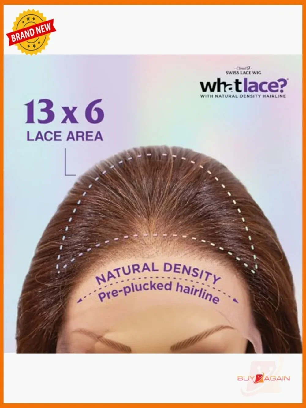 13x6 Lace Front Hand Tied Synthetic Wig HD Lace Preplucked Hairline